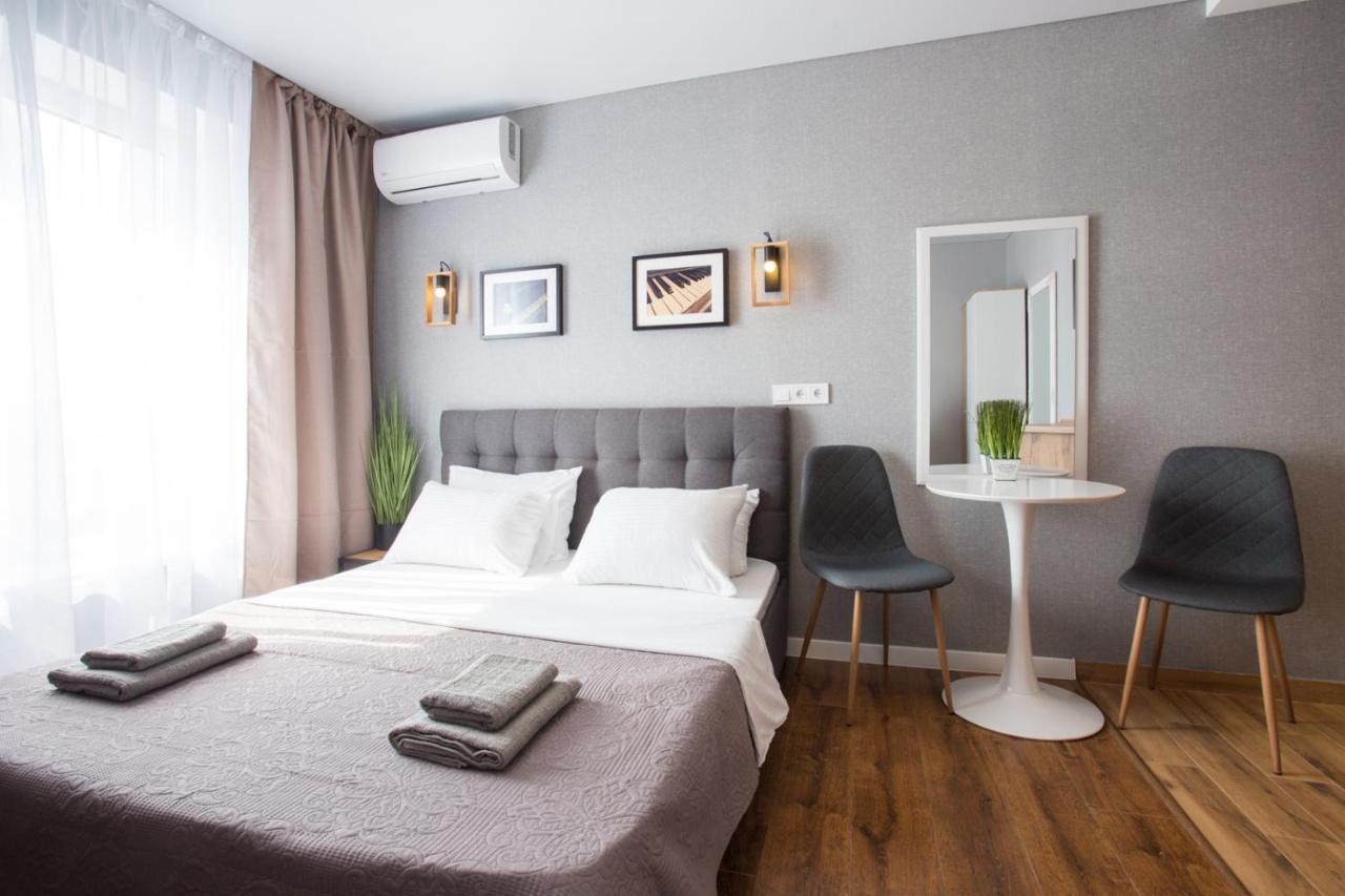 Studio With City View - Hrekivska Str. 5-1 خاركيف المظهر الخارجي الصورة
